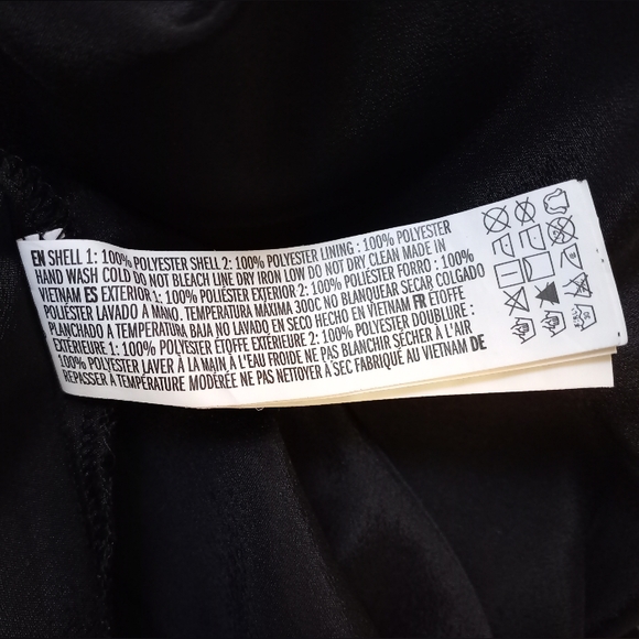 *SOLD* Black Sheer Daisy Print Short Sleeve Mini Dress - Picture 6 of 6